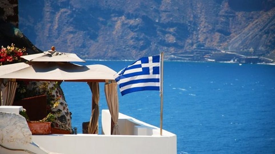 How much did Greek tourists spend in Greece? 
